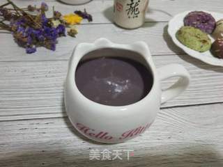黑米豆浆的做法步骤:4