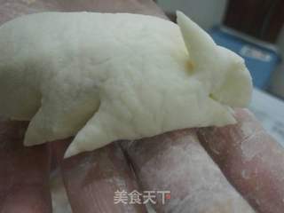 老鼠?馒头的做法步骤:5