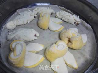 老鼠?馒头的做法步骤:8