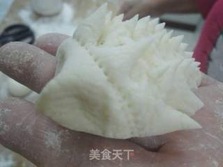 刺猬馒头的做法步骤:9