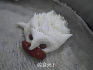 刺猬馒头的做法步骤:10