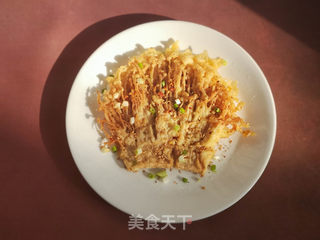 酥脆金针菇的做法步骤:11