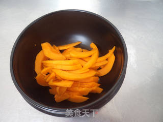 豆沙馅南瓜汤圆的做法步骤:3