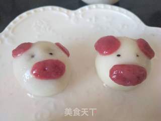 小猪汤圆的做法步骤:11