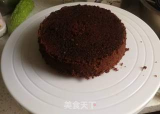 奶油巧克力蛋糕的做法步骤:14