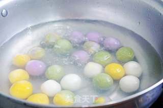彩色汤圆的做法步骤:6