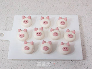 元宵节~萌萌哒卡通【小猪汤圆】 的做法步骤:9