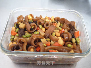 五彩皮冻的做法步骤:18