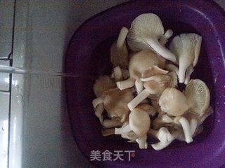 凉拌平菇的做法步骤：2