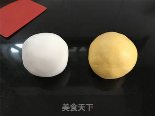 双色汤圆的做法步骤:3