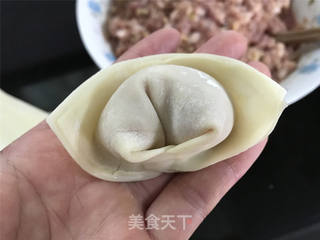 鲜肉大馄饨的做法步骤:7