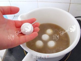 绿豆薏仁汤圆的做法步骤:5