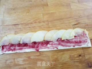 玫瑰花苹果派的做法步骤:9