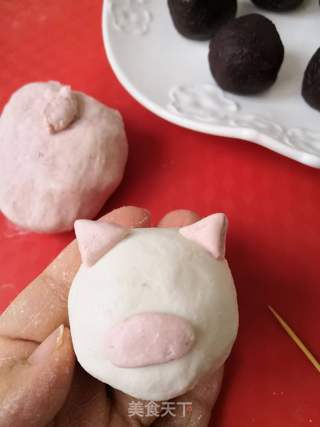 小猪汤圆的做法步骤:7