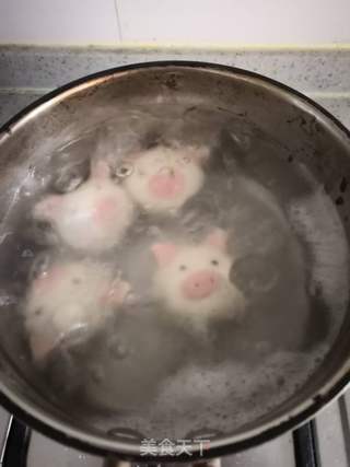 小猪汤圆的做法步骤:9