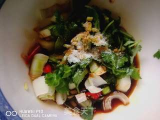 #团圆饭#鸡毛菜卤蛋清汤面的做法步骤:4