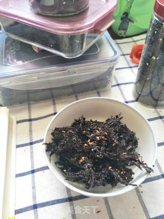 香辣烤紫菜的做法步骤:8