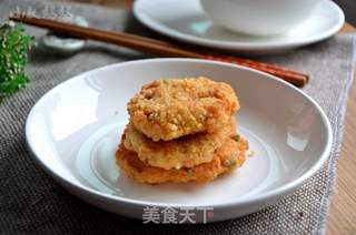 虾饼的做法步骤:8