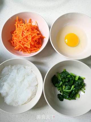 胡萝卜鸡蛋饼的做法步骤:4
