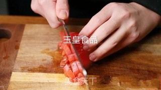 茄汁金针菇的做法步骤:2