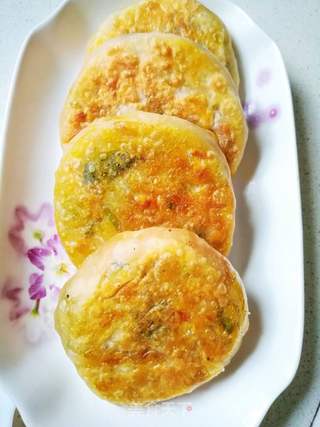 胡萝卜鸡蛋饼的做法步骤:15
