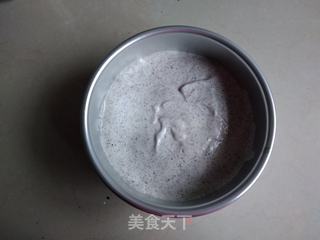 黑芝麻蒸蛋糕的做法步骤:12