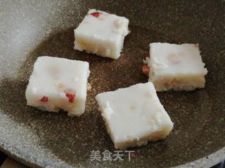 腊味萝卜糕的做法步骤:12