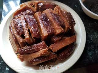 梅干菜香芋扣肉的做法步骤:23