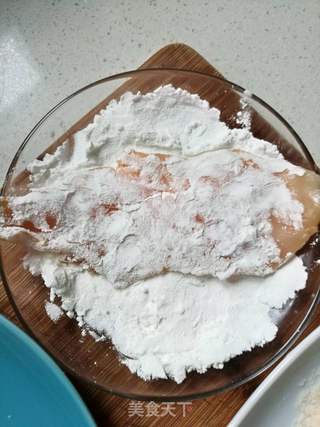煎鸡排的做法步骤:5