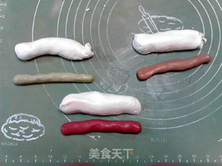 三色大理石汤圆的做法步骤:6