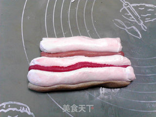 三色大理石汤圆的做法步骤:7