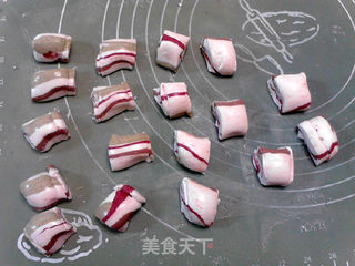 三色大理石汤圆的做法步骤:9