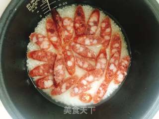 腊味土豆焖饭的做法步骤:4