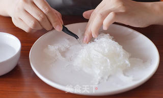 薏米燕窝,美丽的满天星燕窝的做法步骤:2