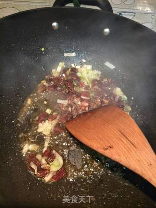 牛肉炒饭的做法步骤:6