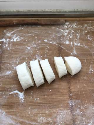 椒盐发面饼的做法步骤:2
