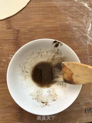 椒盐发面饼的做法步骤:4
