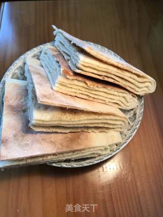 椒盐发面饼的做法步骤:9