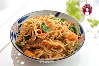 排骨扁豆土豆焖面的做法步骤:10