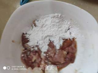 锅包肉的做法步骤:5