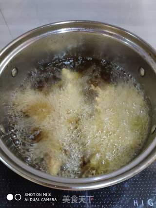 锅包肉的做法步骤:7