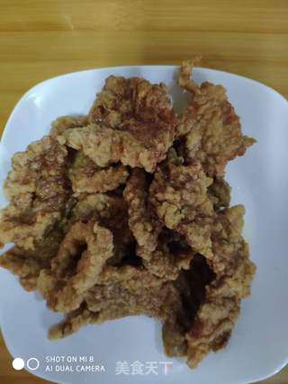 锅包肉的做法步骤:8