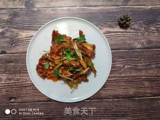 锅包肉的做法步骤:17