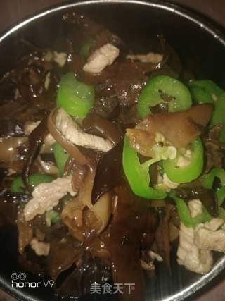 木耳肉丝面的做法步骤：7