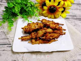 炸鸡肉串的做法步骤:5