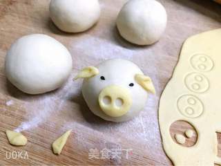 小猪馒头的做法步骤:5