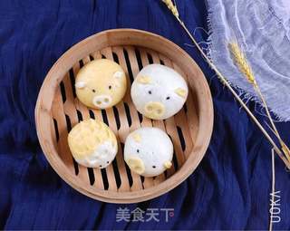 小猪馒头的做法步骤:9