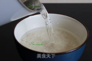 虾仁菠菜粥的做法步骤:2