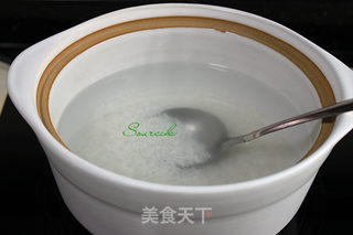 虾仁菠菜粥的做法步骤:5