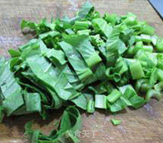 鲜蘑菇油菜蕻鸭肝羹的做法步骤:5